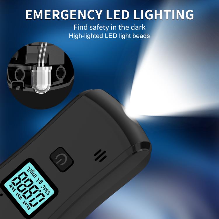 Digital Display Blow-type High-precision Alcohol Tester