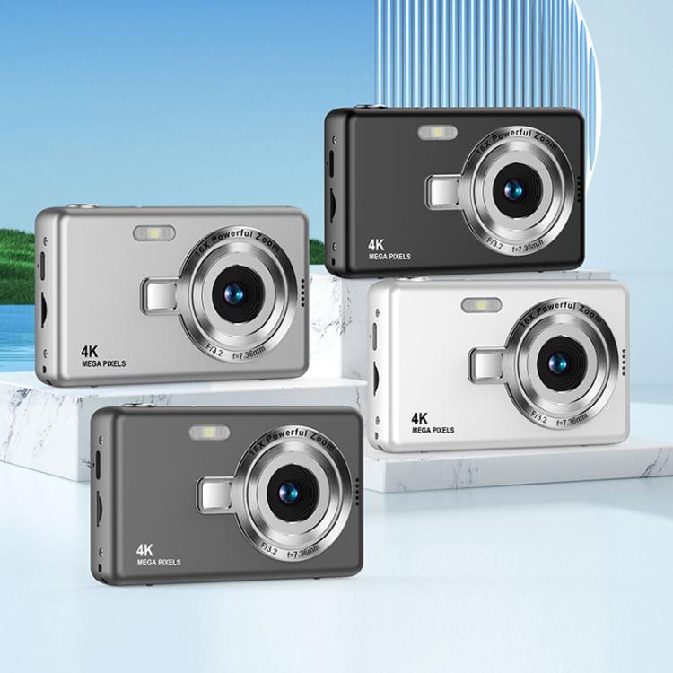 Q12 4K Pixel High Definition Digital Camera Portable Mini Photo Card Camera CCD