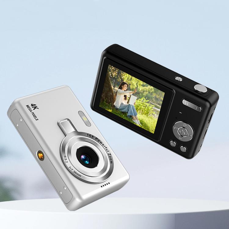 Q12 4K Pixel High Definition Digital Camera Portable Mini Photo Card Camera CCD