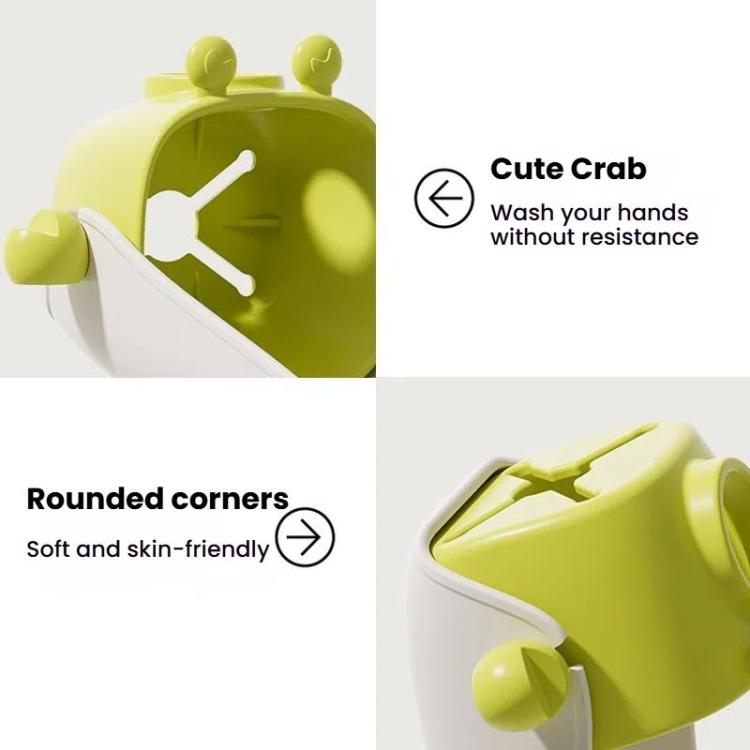 Children Silicone Faucet Extender Household Splashproof Baby Cartoon Handwashing Faucet Extender