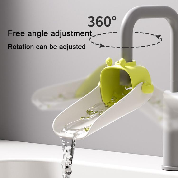 Children Silicone Faucet Extender Household Splashproof Baby Cartoon Handwashing Faucet Extender