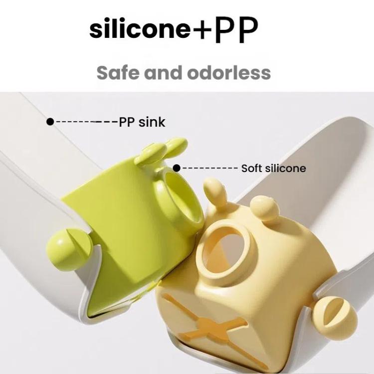 Children Silicone Faucet Extender Household Splashproof Baby Cartoon Handwashing Faucet Extender