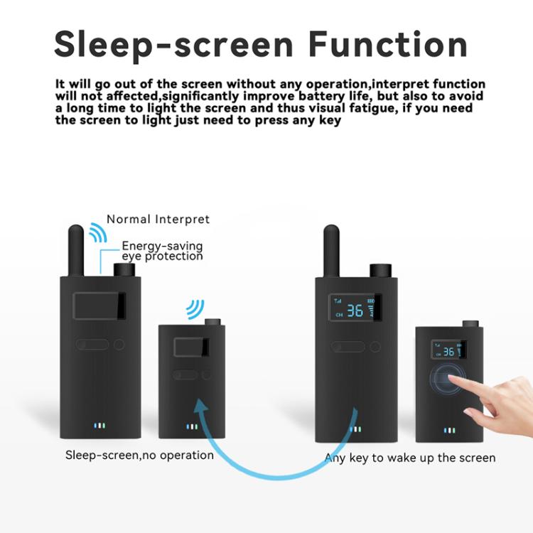 2.4G Wireless Office Conference Tour Guide Explainer One-Way One-To-Many Explainer Microphone