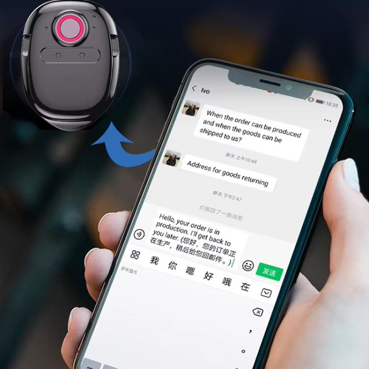 Multilingual Mini Translator Real-Time Voice To Text Translation For Travel, Business & Instant Chat