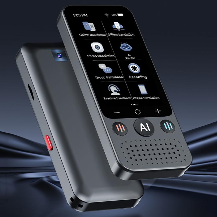 3.1-inch Screen Multilanguage AI Translator Device 139 Online/17 Offline Languages, Real-Time Voice/Photo/Text Translation