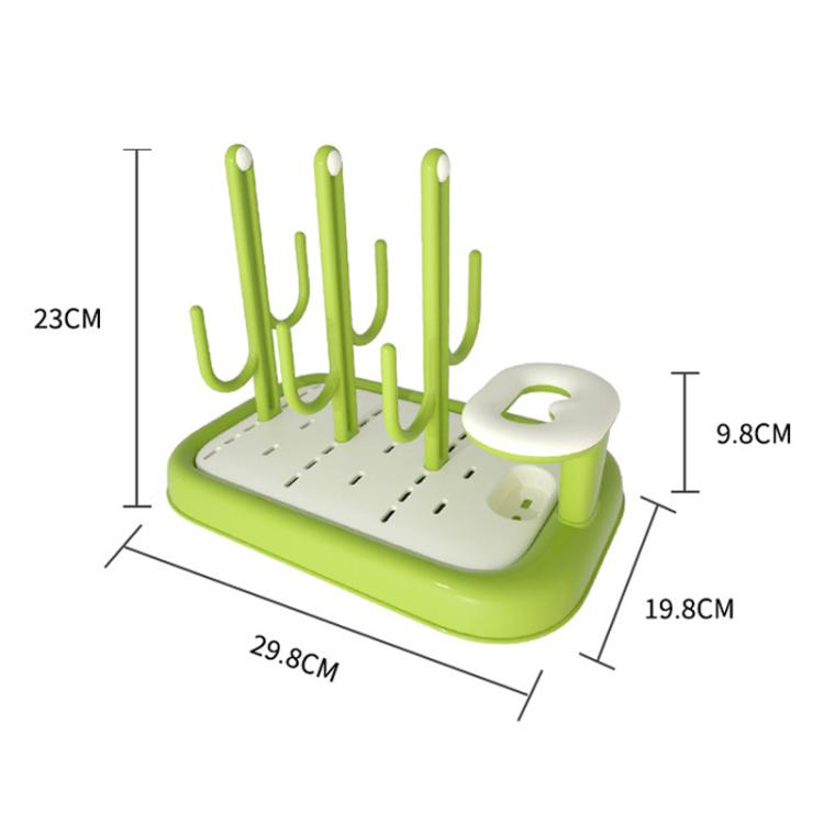 Baby Bottle Drying Rack Drain Drying Rack Insertable Bottle Brush Nipple Brush Storage Holder