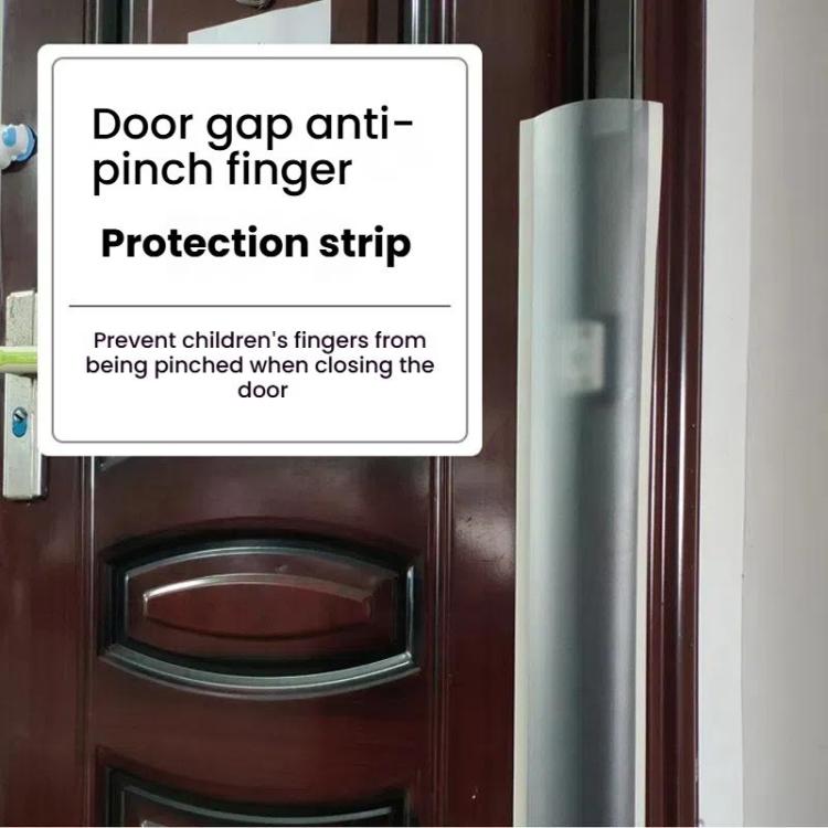 Anti-pinch Hand Door Hinge Protector Cover Home Baby Safety Door Sealing Self-adhesive Protection Strip