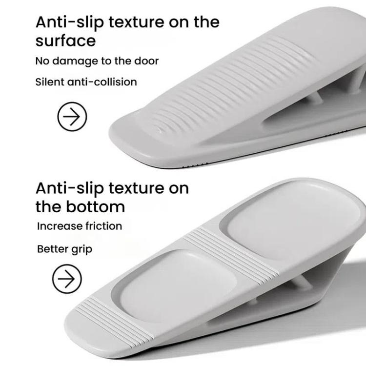 Silicone Door Stopper Anti-collision Household Door Stopper Free Punching Windproof Fixed Door Plug