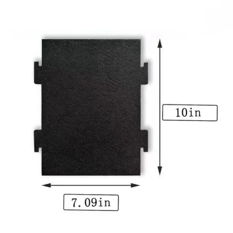 4pcs /Pack Microwave Filter Cotton For KitchenAid KMLS311HBL/ Whirlpool YKMLS311 YWML55011, WML75011