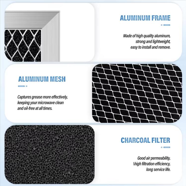 2pcs /Pack Microwave Charcoal Filter For GE WB02X11550 JX81L