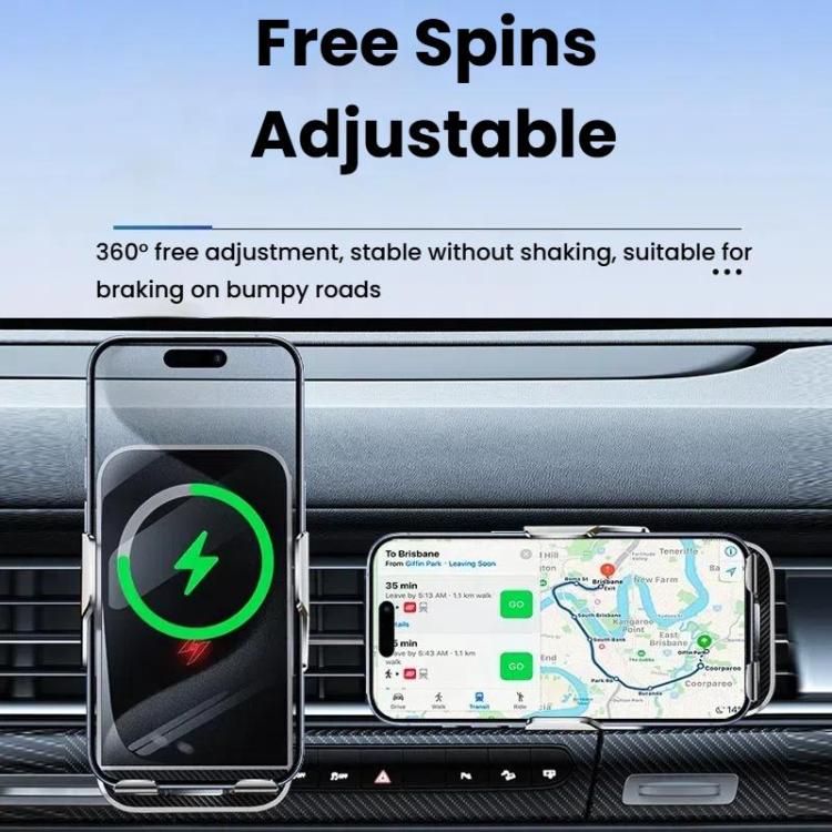 Car Air Outlet Wireless Charging Infrared Automatic Opening Closing Bracket