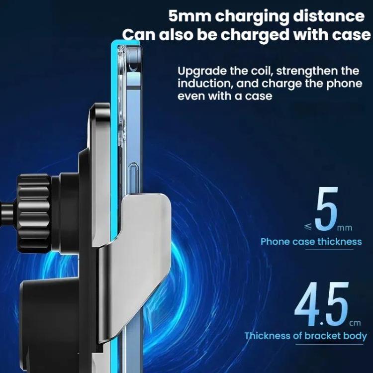 Car Air Outlet Wireless Charging Infrared Automatic Opening Closing Bracket