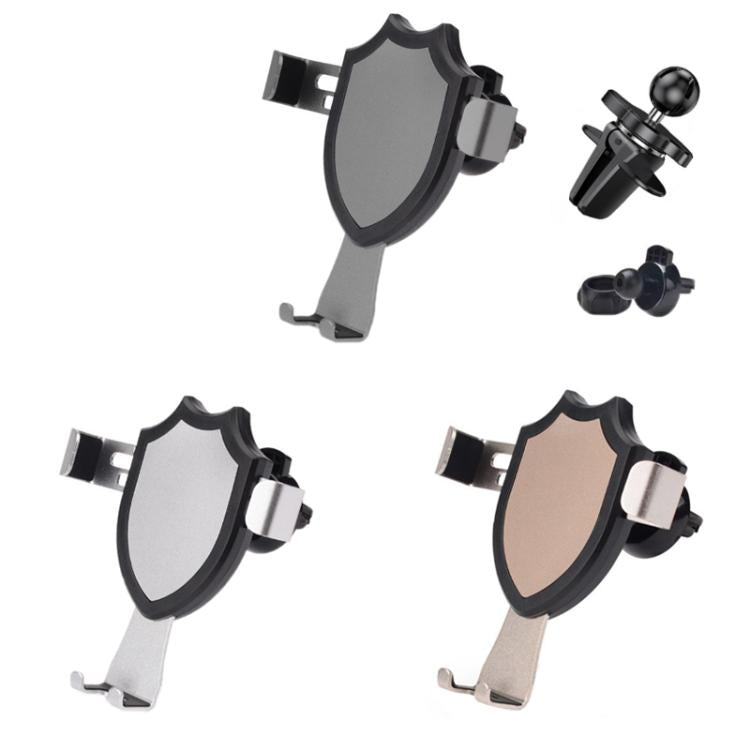 Air Outlet Clip-on Gravity 360-degree Rotating Car Phone Holder