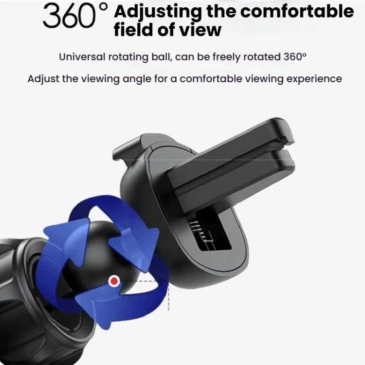Air Outlet Clip-on Gravity 360-degree Rotating Car Phone Holder