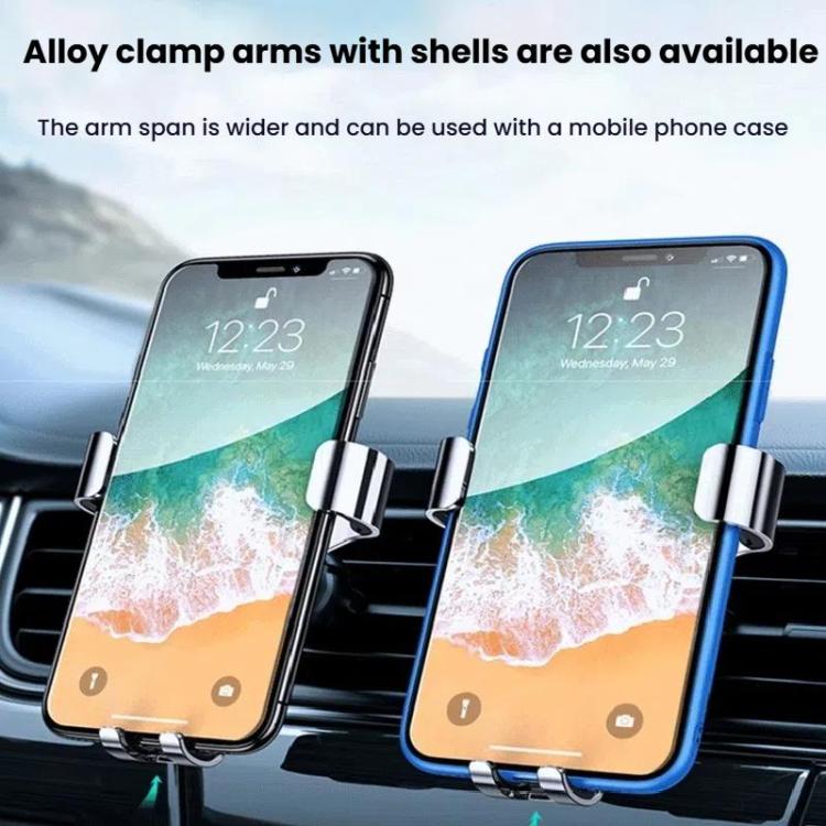 Air Outlet Clip-on Gravity 360-degree Rotating Car Phone Holder
