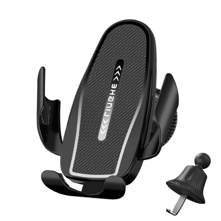 Carbon Fiber Clip-on Gravity Air Outlet Car Phone Holder
