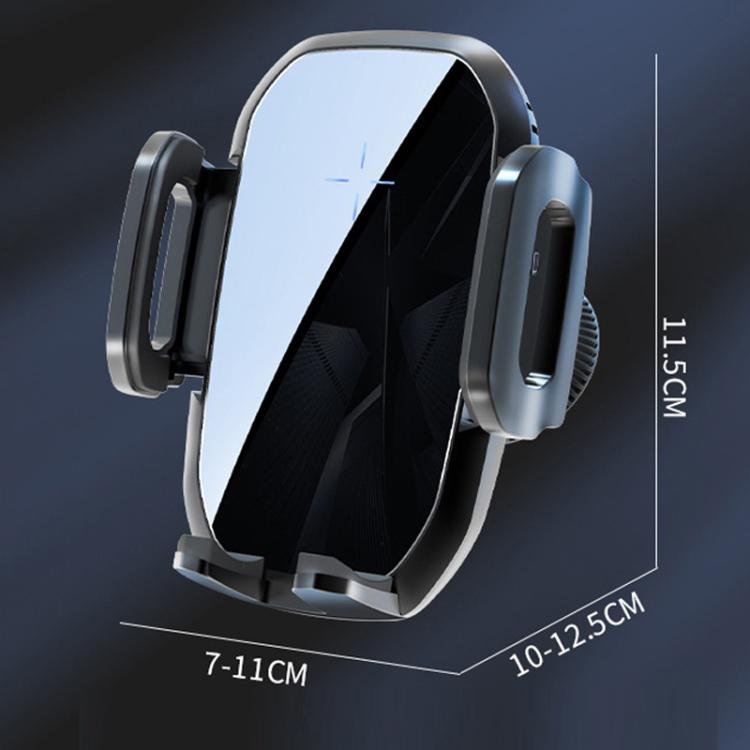 15W Wireless Induction Snap-on Charging Car Air Outlet Phone Holder