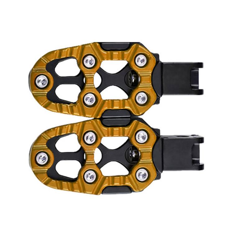JT-001-1 CNC Aluminum Alloy Wear-resistant and Non-slip Pedals Universal Rear Pedals