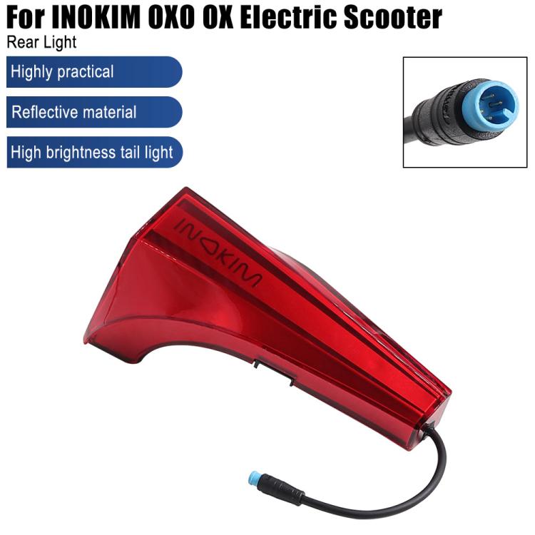 For INOKIM OXO OX Electrical Scooter LED Tail Decorative Light Safety Warning Lamp Replacement Parts