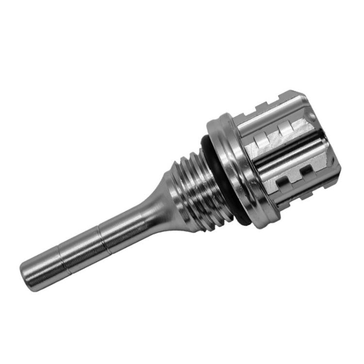 JYC-006 CNC Aluminum Alloy Hexagonal Plum Blossom Oil Dipstick Motorcycle Decoration