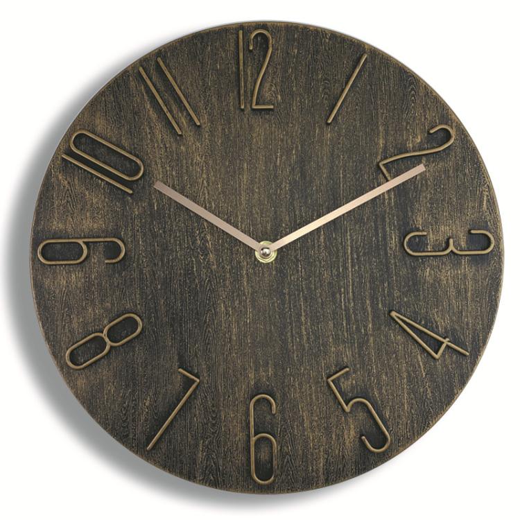 12 Inch Frameless Minimalist Wall Clock Silent Modern Quartz Clock for Living Room, Bedroom, Kitchen