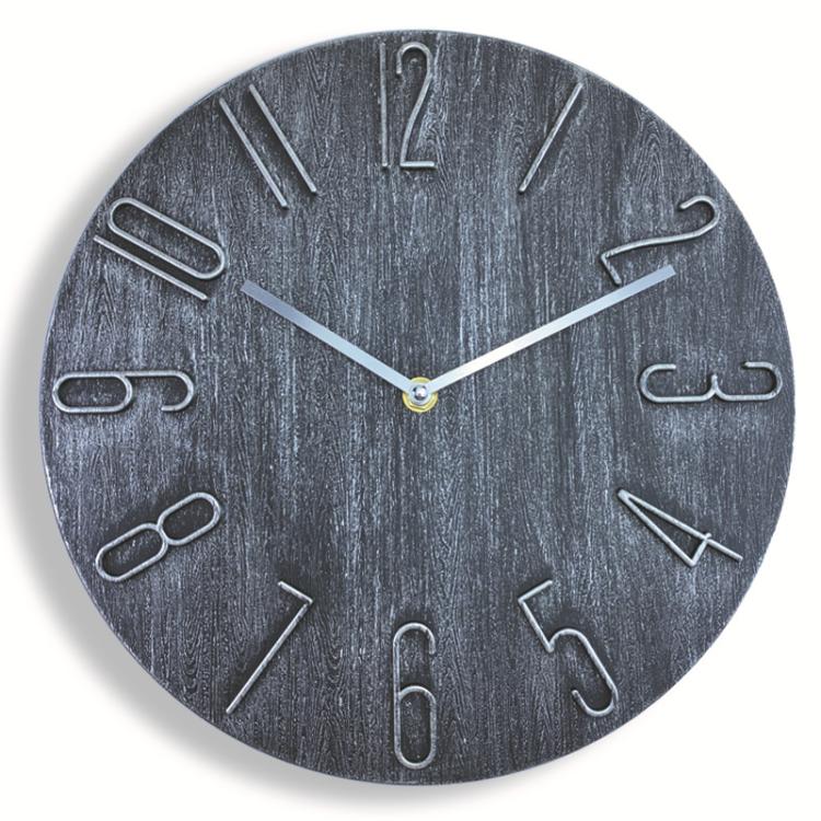 12 Inch Frameless Minimalist Wall Clock Silent Modern Quartz Clock for Living Room, Bedroom, Kitchen