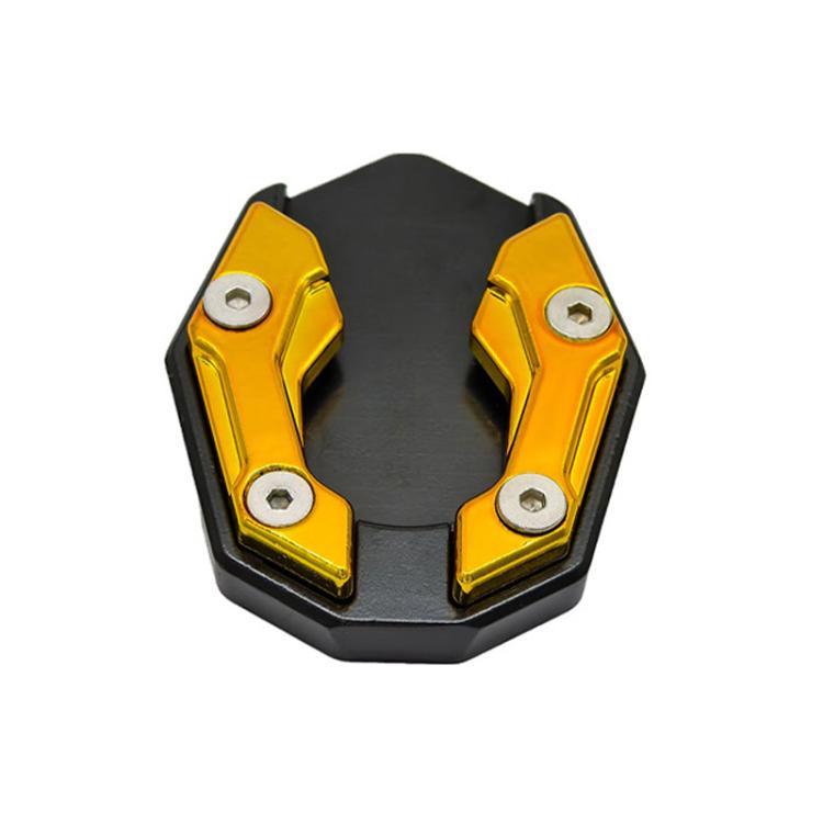 JCBD-002 CNC Aluminum Alloy Motorcycle Side Support Anti-slip Pad