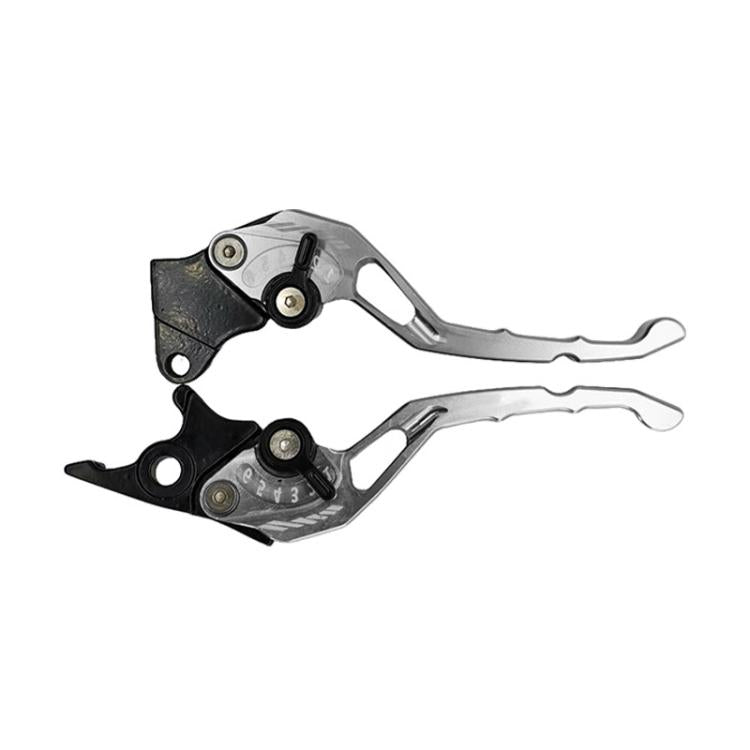 1pair TJSB-032 Aluminum Alloy Left Drum Right Disc Handle Brake Clutch Horn Handlebar Lever