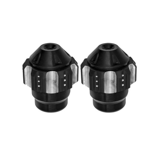 1pair QCB-011 Universal Aluminum Alloy Anti-Fall Front Fork Cup Motorcycle Wheel Protection Ball