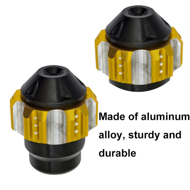 1pair QCB-011 Universal Aluminum Alloy Anti-Fall Front Fork Cup Motorcycle Wheel Protection Ball