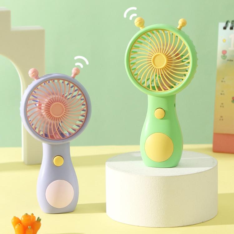 Cute Small Snail Handheld USB Rechargeable Fan Portable Mini Compact Pocket Fan