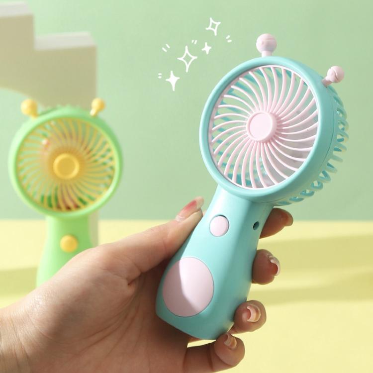 Cute Small Snail Handheld USB Rechargeable Fan Portable Mini Compact Pocket Fan
