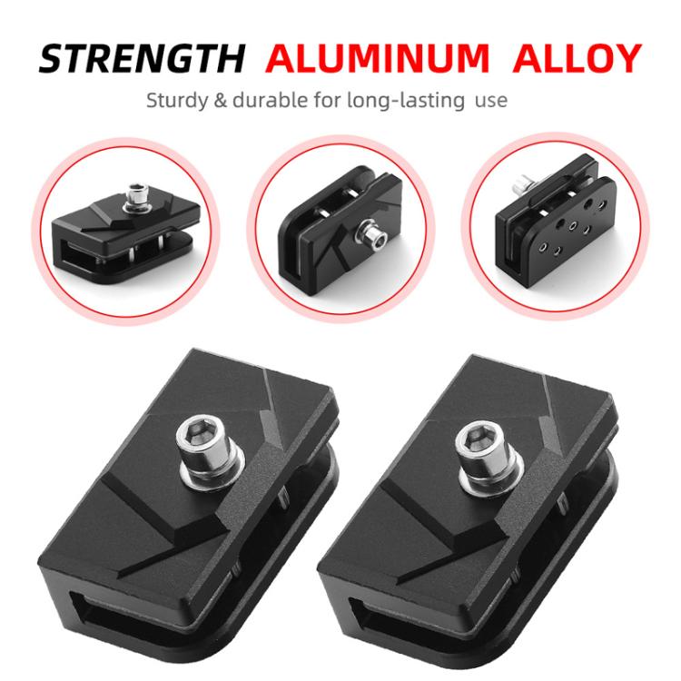 For Trucks SUVs Car Adjustable Aluminum Pillar Cover LED Work Light Pod Mounting Bracket Kit