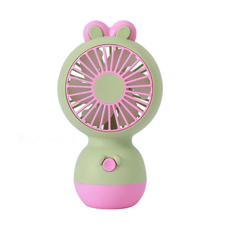 Cute Cartoon Rabbit Desktop Fan Children Summer Cool Gifts Handheld Rechargeable Fan