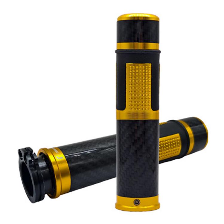 1pair Universal Motorcycle Carbon Fiber Grip Cover Throttle Turn Decorative Cover