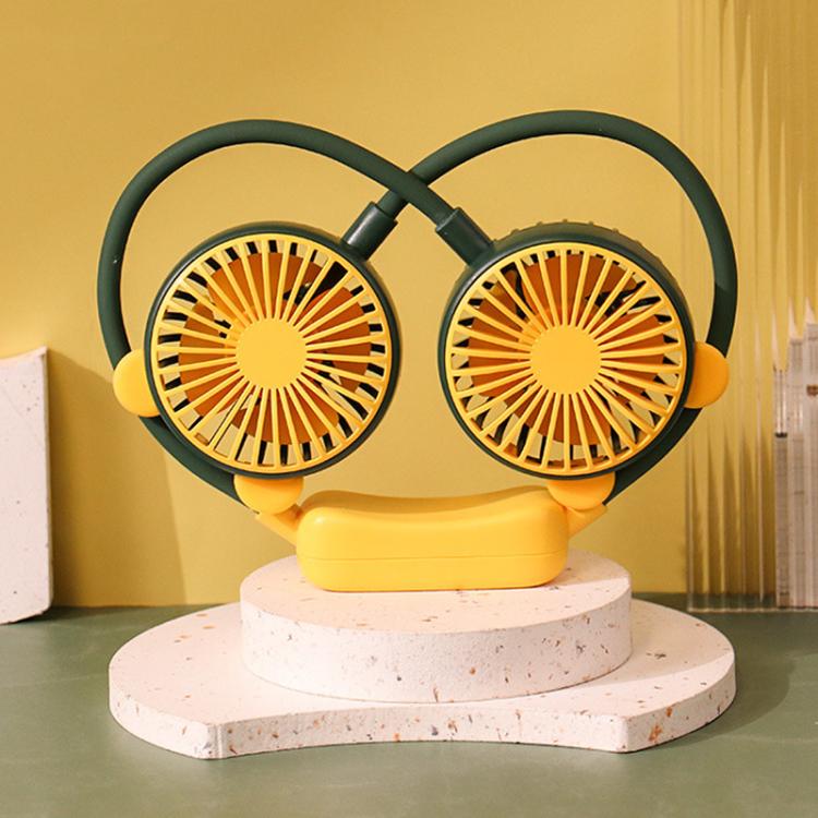 Outdoor Folding Mini Neck Fan Portable USB Rechargeable Summer Gift Fan