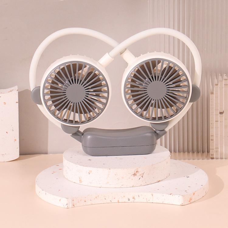 Outdoor Folding Mini Neck Fan Portable USB Rechargeable Summer Gift Fan