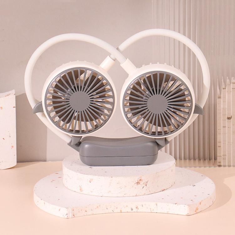 Outdoor Folding Mini Neck Fan Portable USB Rechargeable Summer Gift Fan