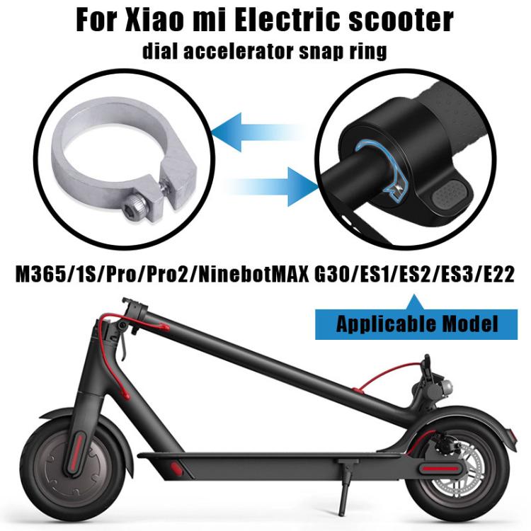 2pcs /Pack Accelerator Dial Snap Ring For Xiaomi M365/1S/Pro/Pro 2/Ninebot MAX G30/ES1/ES2/ES3/E22