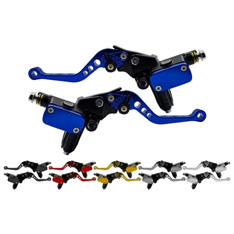 1pair Universal Aluminum Alloy Left and Right Hydraulic Clutch Motorcycle Brake Pump