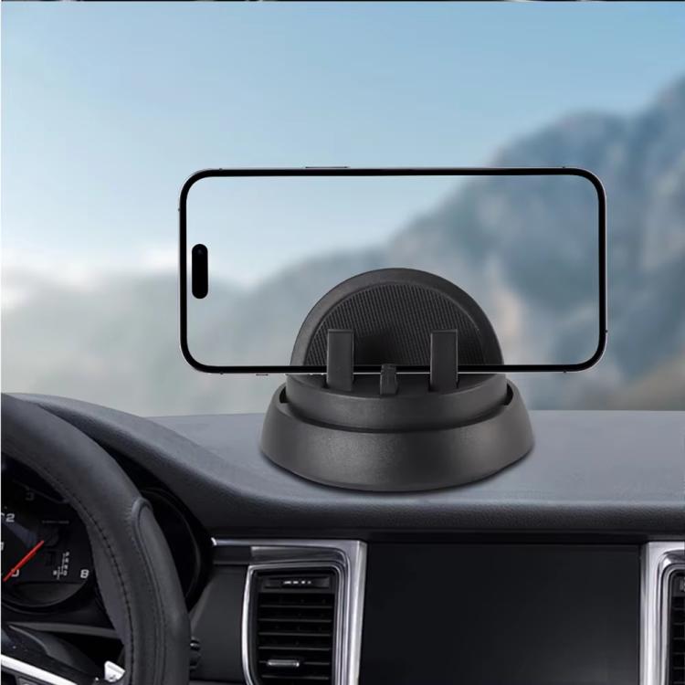 Car Phone Holder Dashboard Mount with Glow-in-the-Dark Parking Number Plate