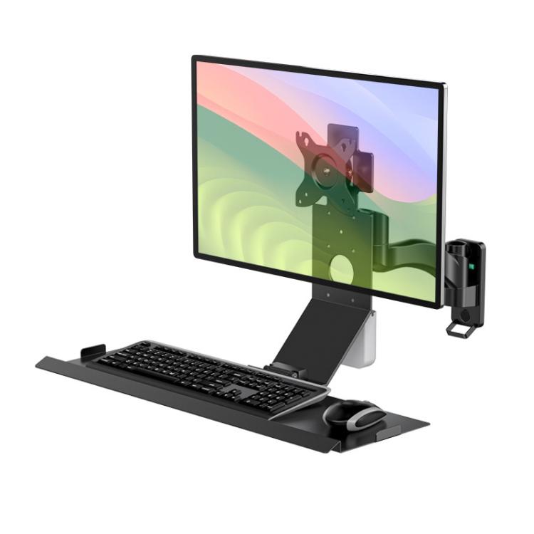 Monitor Bracket Industrial Equipment Cabinet Wall Mount All-In-One Stand Mouse Keyboard Bracket
