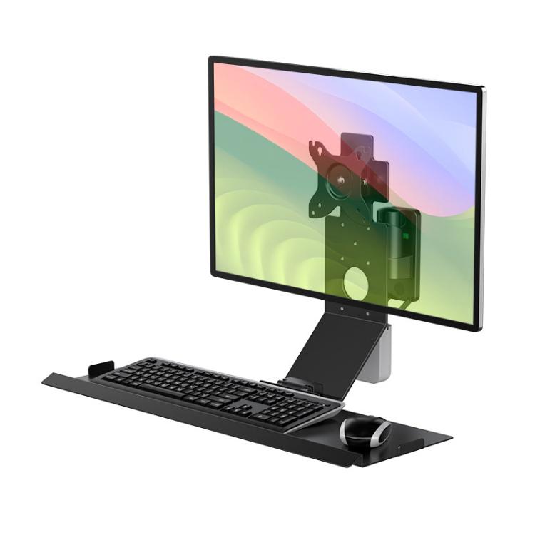 Monitor Bracket Industrial Equipment Cabinet Wall Mount All-In-One Stand Mouse Keyboard Bracket