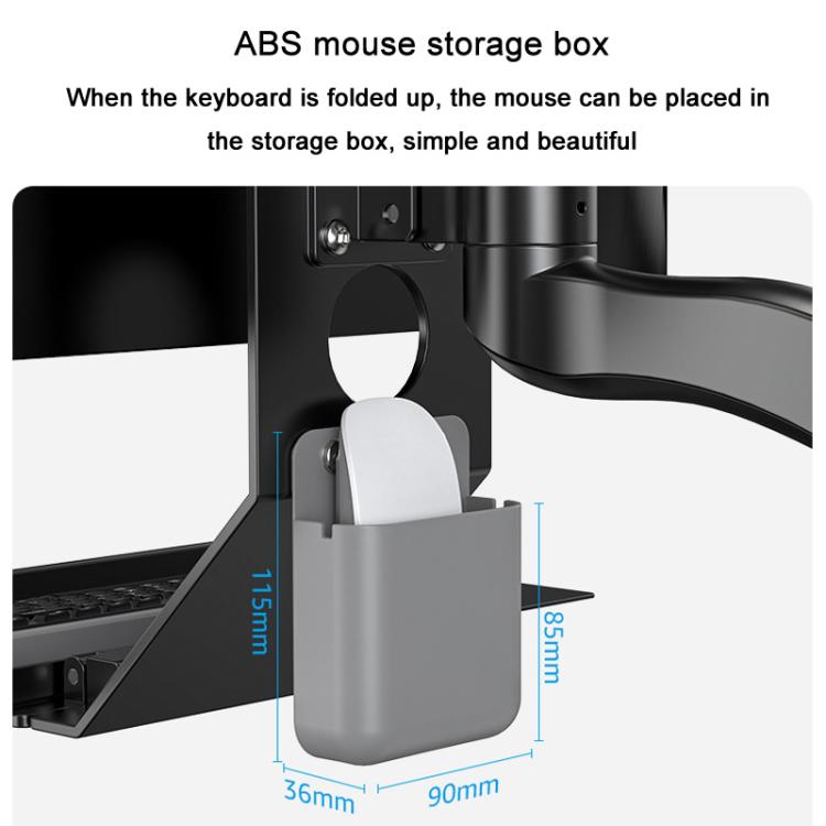 Monitor Bracket Industrial Equipment Cabinet Wall Mount All-In-One Stand Mouse Keyboard Bracket