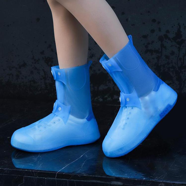 25cm Outdoor Thickened Wear-Resistant High-Tube Rainproof Shoe Cover