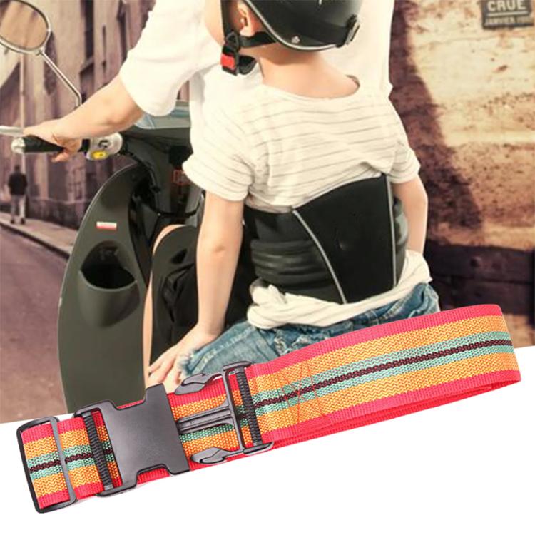 Children Simple Portable Seat Belt Motorcycle Bicycle Fall Prevention Belt