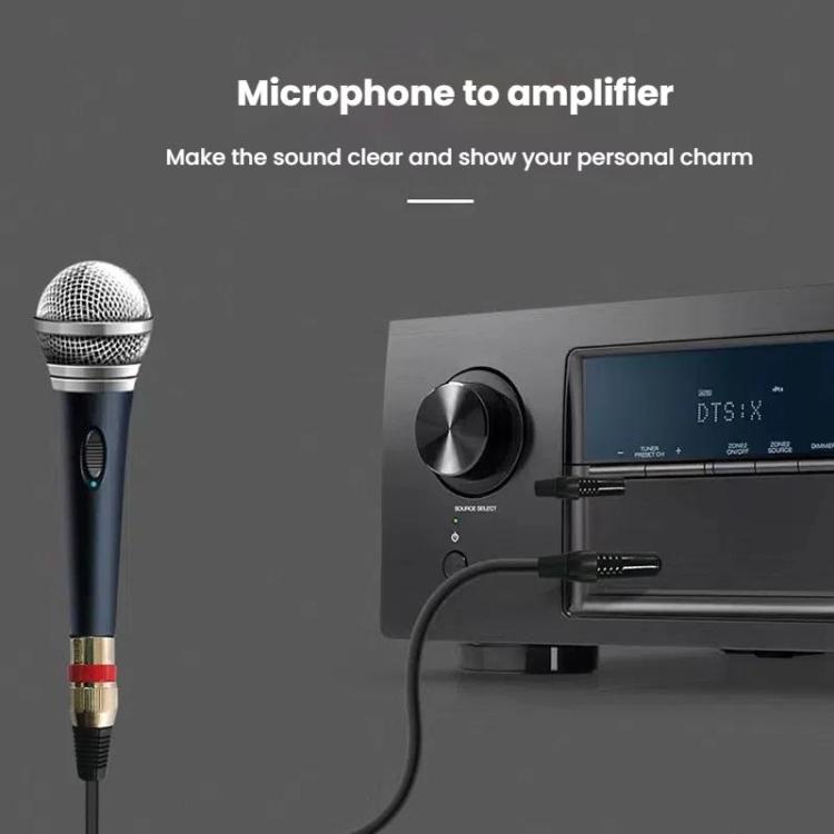 VEGGIEG 3Pin XLR Speaker Loudspeaker Cable Mixer Balanced Audio Microphone Cable