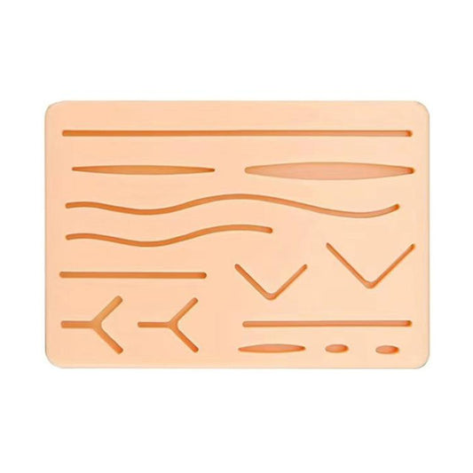 Anti-tear Silicone Wound Suture Training Model Surgical Suture Practice Simulated Skin Silicone Pad