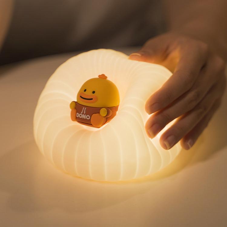 ICARER FAMILY  IF-YD01 Cartoon Silicone Night Light Bedroom Bedside Lamp Baby Feeding Lamp