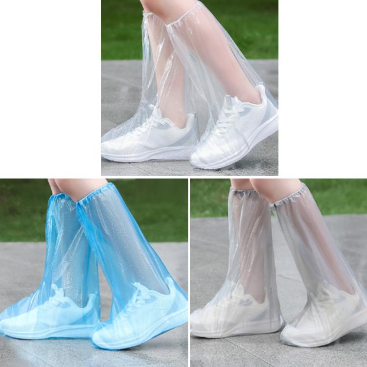 Outdoor Disposable PE High-Tube Rainproof Shoe Covers